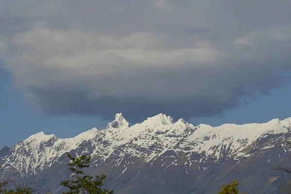 Paesaggio Paesaggistico Intorno Lago Generale Carrera Nella Patagonia Settentrionale Cile — Foto Stock