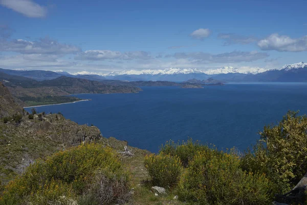 Malerische Landschaft Rund Den Lago General Carrera Nordpatagonien Chile — Stockfoto