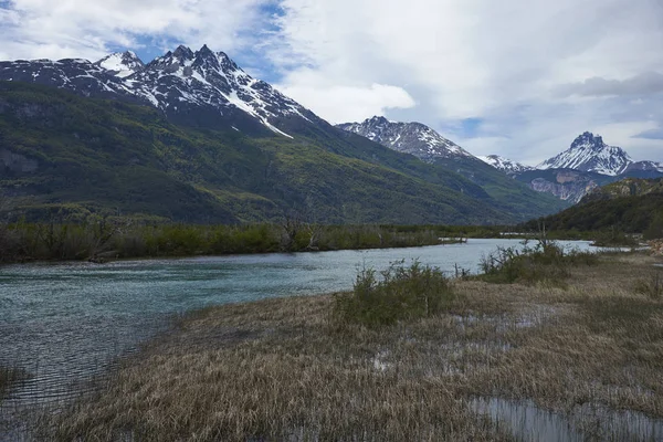 Landschaft Entlang Der Carretera Austral Oberhalb Des Rio Ibanez Patagonien — Stockfoto