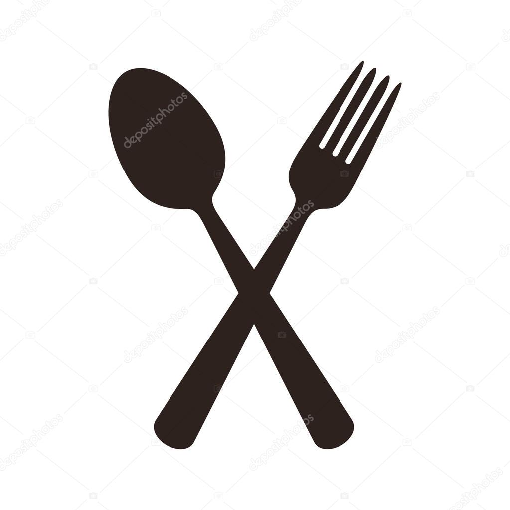 Spoon and fork sign