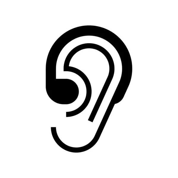 Hearing aid icon — Stock Vector