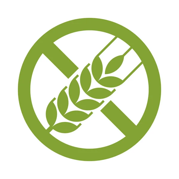 Signe sans gluten — Image vectorielle