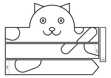 Kedi boyası saç bandı