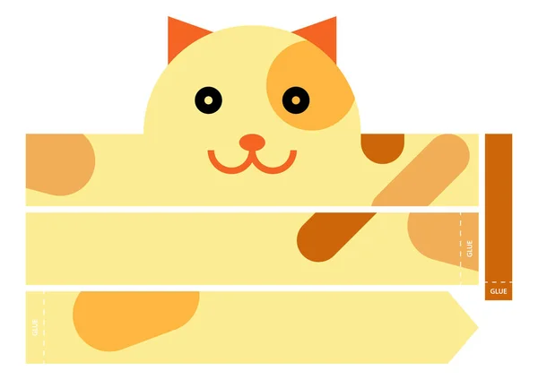 Fascia gatto — Vettoriale Stock