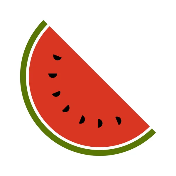 Ikona meloun — Stockový vektor