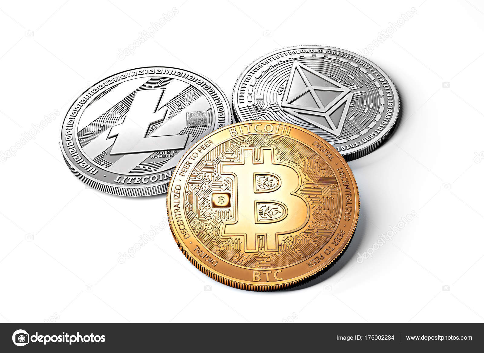 Cryptocurrencies Should I Buy Litecoin Or Ethereum Stack Of  Cryptocurrencies: Bitcoin, Ethereum, Litecoin, Monero