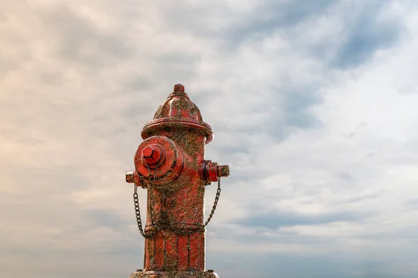 生锈的消火栓三维图 — 图库照片