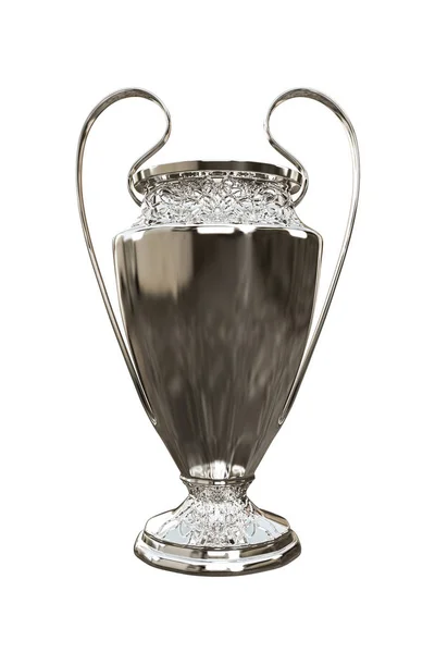 3D illustratie van een soccer cup geïsoleerd op witte achtergrond — Stockfoto