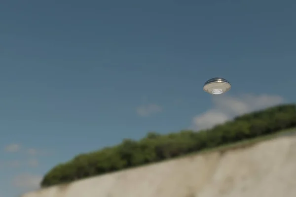 Άγνωστο ιπτάμενο αντικείμενο — Φωτογραφία Αρχείου