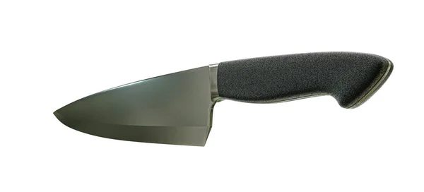 Kuchyňský Nůž Izolované Bílém Pozadí Ilustrace — Stock fotografie