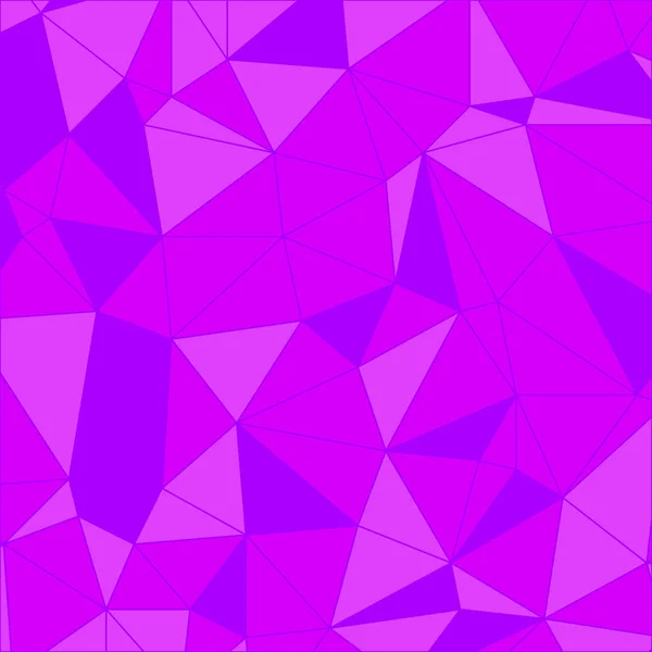 Poligonal Roxo Vetor Abstrato Fundo Poligonal Padrão Triangular Fundo Geométrico — Vetor de Stock