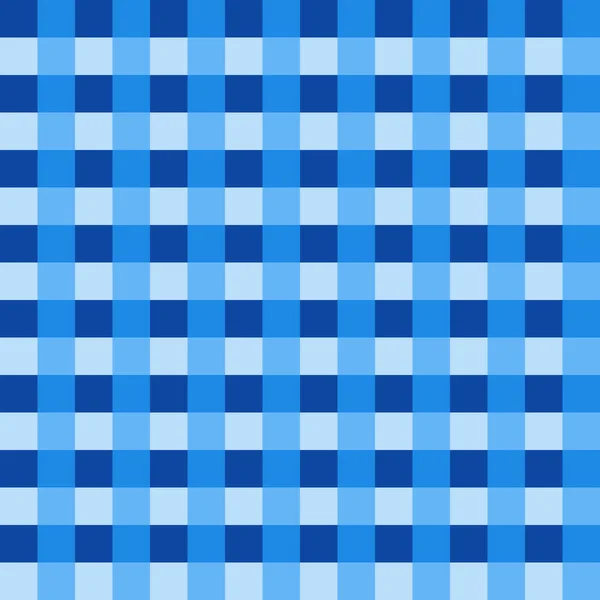 Mavi masa örtüsü vektör. Geleneksel masa örtüsü desen vektör. Mavi renkli kare desen vektör. Geometrik basit kare desen.