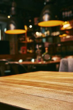 Counter arka plan ile Bar