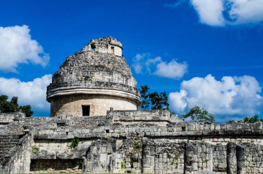 Chichen Itza astronomik Gözlemevi binasında