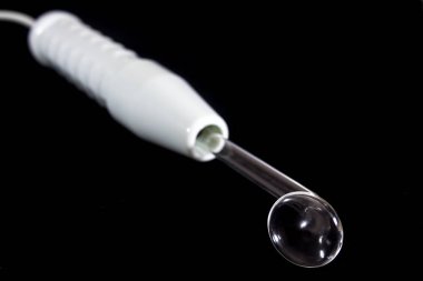 Taşınabilir yüksek frekans makine. Spa ve sağlık.