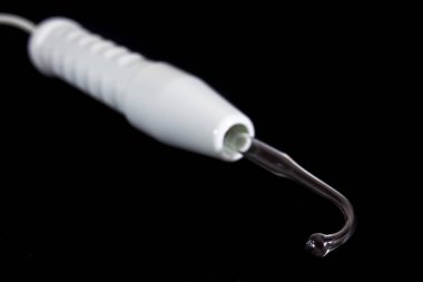 Taşınabilir yüksek frekans makine. Spa ve sağlık.