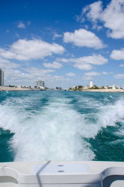 Yach Mexican Caribbean üzerinde
