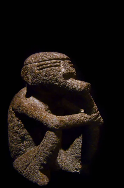 コスタリカの古代の石の彫刻 — ストック写真
