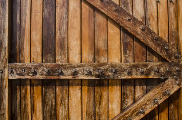 Wooden Ancient Door Texture — Stock Photo, Image