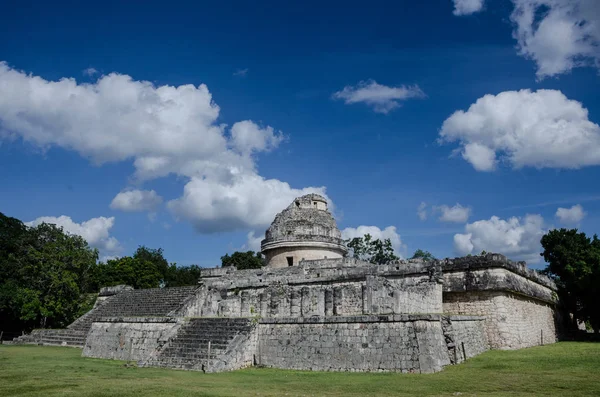 Observatory Chichen Itza Mexico — Stock Photo, Image