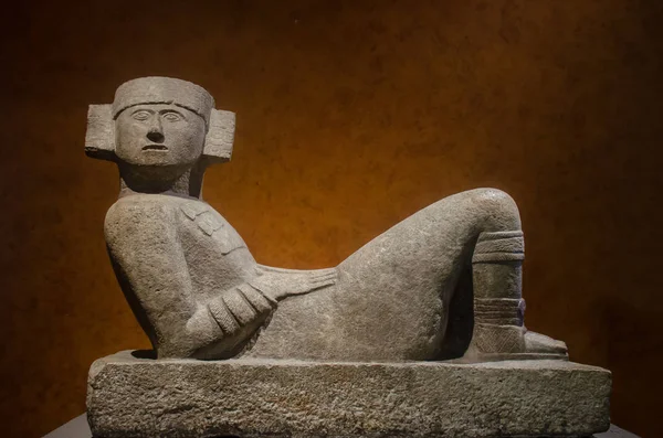 Ancient Chac Mool of the mayan people of Mexico — Stock Photo, Image