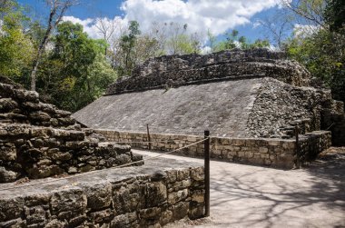 Coba kadim sitede bulunan Pitts'i veya ballgame mahkemede