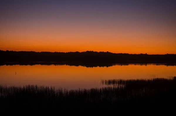 Vista Pomeridiana Della Laguna Coba — Foto Stock