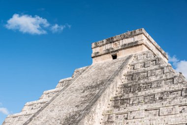 Kukulkan tapınağı ya da Chichen Itza, Meksika 'daki 