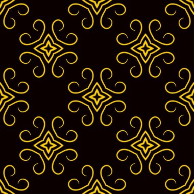 Retro pürüzsüz desen