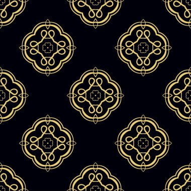 Retro pürüzsüz desen