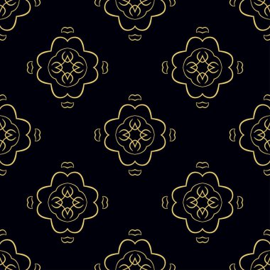 Retro pürüzsüz desen