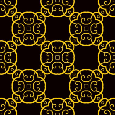 Retro pürüzsüz desen