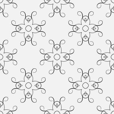 Retro pürüzsüz desen