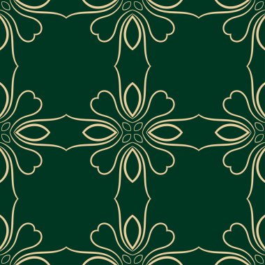 Retro pürüzsüz desen