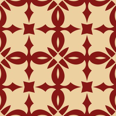 Retro pürüzsüz desen