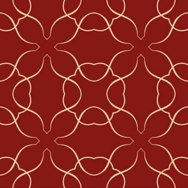 Retro pürüzsüz desen