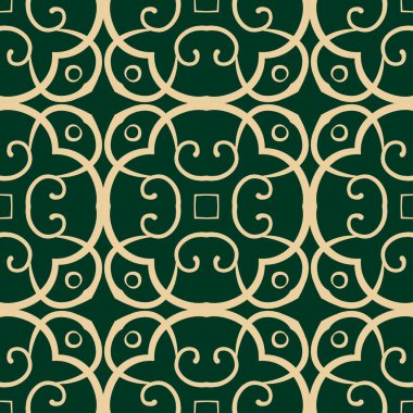 Retro pürüzsüz desen