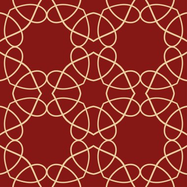 Retro pürüzsüz desen