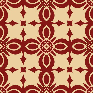 Retro pürüzsüz desen