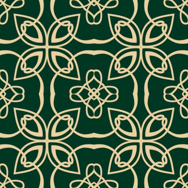 Retro pürüzsüz desen