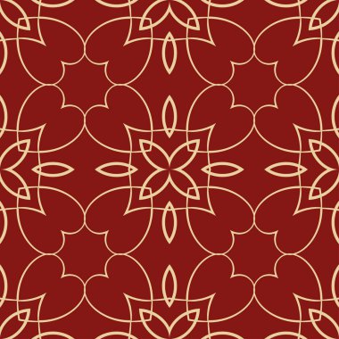 Retro pürüzsüz desen