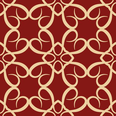 Retro pürüzsüz desen