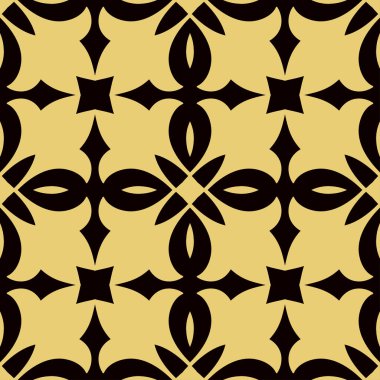 Retro pürüzsüz desen