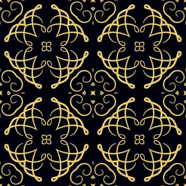 Retro pürüzsüz desen