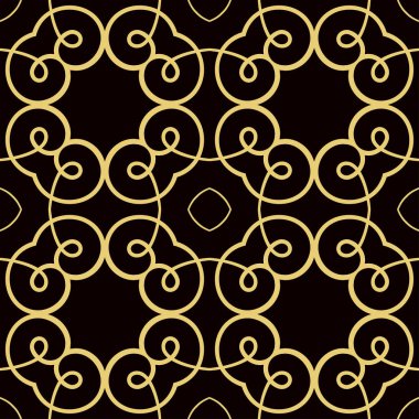 Retro pürüzsüz desen