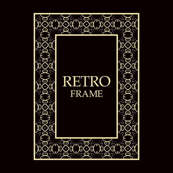 Vintage dekoratif çerçeve