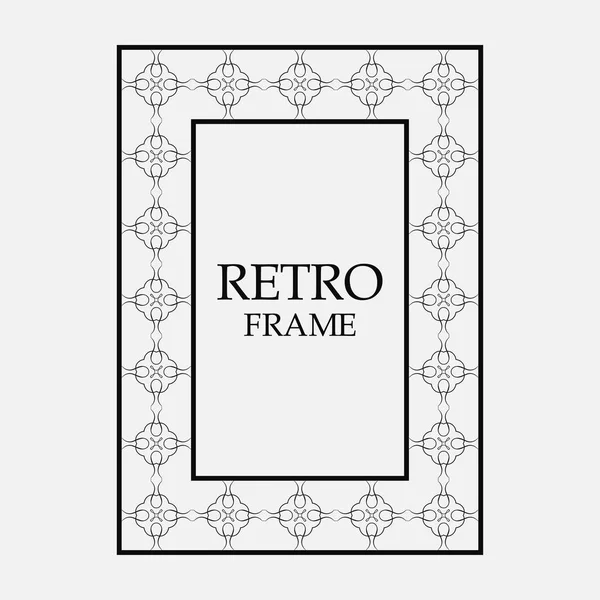 Vintage ornamental frame — Stock Vector