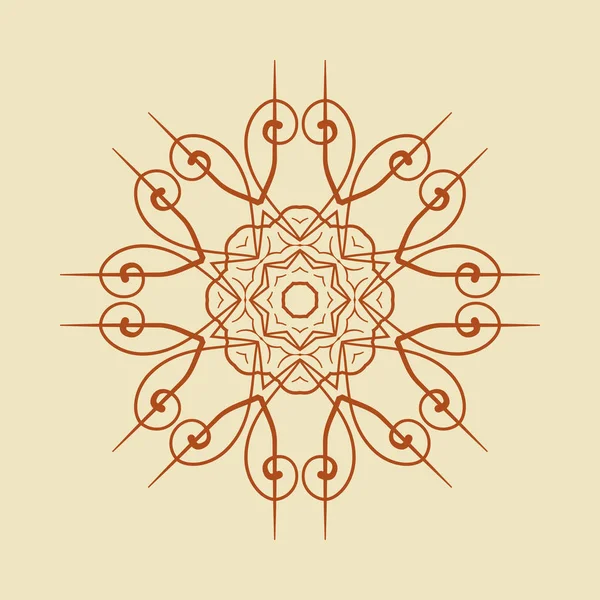 yuvarlak süsleme desen