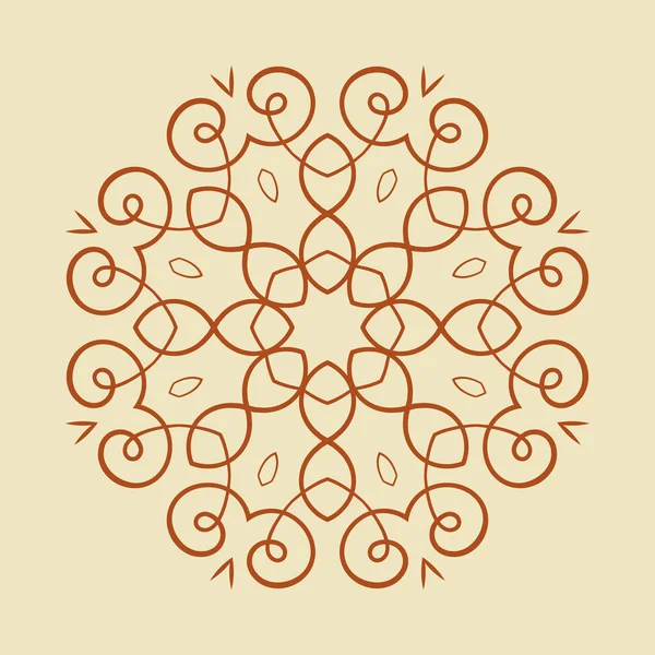 yuvarlak süsleme desen