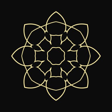 yuvarlak süsleme desen